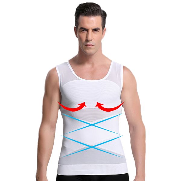 men's body shapers vest gynecomastia chest binder slimming tummy abdomen waist trimmer back posture corrector tank 220830, Black;brown
men's body shapers vest gynecomastia chest binder slimming tummy abdomen waist trimmer back posture corrector tank 220830, Black;brown