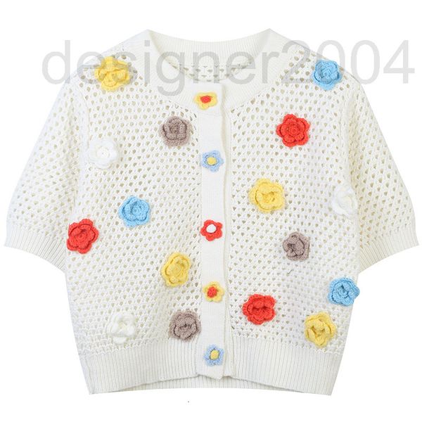 women's sweaters designer 2022 new women's spring short sleeved hook flower hollowed out sweet age reducing slim fitting knitted s, White;black
women's sweaters designer 2022 new women's spring short sleeved hook flower hollowed out sweet age reducing slim fitting knitted s, White;black