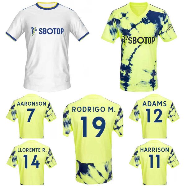2022-23 leeds soccer united 7 brenden aaronson jerseys 23 luis sinisterra 9 patrick bamford 11 jack harrison 14 diego llorente football shir, Black;yellow
2022-23 leeds soccer united 7 brenden aaronson jerseys 23 luis sinisterra 9 patrick bamford 11 jack harrison 14 diego llorente football shir, Black;yellow