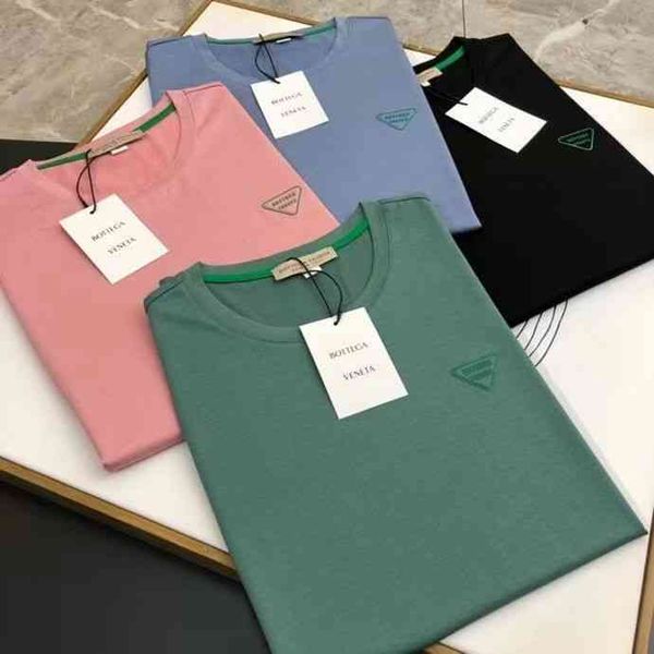 designer t shirt bv's classic brand bottega ven 22 new bv tide embroidery triangle simple personality men and women round neck bottomed, White;black
designer t shirt bv's classic brand bottega ven 22 new bv tide embroidery triangle simple personality men and women round neck bottomed, White;black