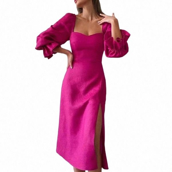 casual dresses casual dresses autumn elegant puff sleeve midi dress women fashion square collar slim slit long 2022 office lady party vestid, Black;gray
casual dresses casual dresses autumn elegant puff sleeve midi dress women fashion square collar slim slit long 2022 office lady party vestid, Black;gray