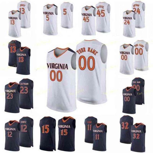 ncaa college basketball college wears virginia cavaliers basketball jersey 11 ty jerome 12 chase coleman de'andre hunter 13 grant kerse, Black
ncaa college basketball college wears virginia cavaliers basketball jersey 11 ty jerome 12 chase coleman de'andre hunter 13 grant kerse, Black
