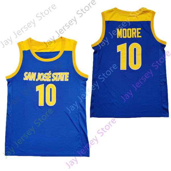 jersey 2020 new ncaa san jose st spartans sjsu jerseys 10 moore college basketball jersey blue size youth adult, Black
jersey 2020 new ncaa san jose st spartans sjsu jerseys 10 moore college basketball jersey blue size youth adult, Black