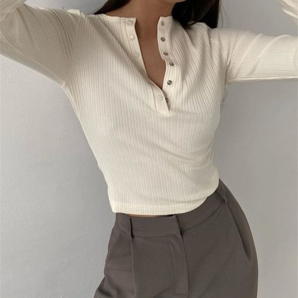 women's sweaters wotwoy buttonsup ribbed knitted women slim fit autumn winter bottoming pullovers shirt female casual white basic 2208, White;black
women's sweaters wotwoy buttonsup ribbed knitted women slim fit autumn winter bottoming pullovers shirt female casual white basic 2208, White;black