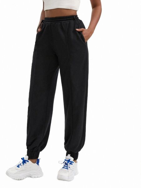 women's pants & capris x auralite solid drawstring waist sweatpants y6zr#, Black;white
women's pants & capris x auralite solid drawstring waist sweatpants y6zr#, Black;white
