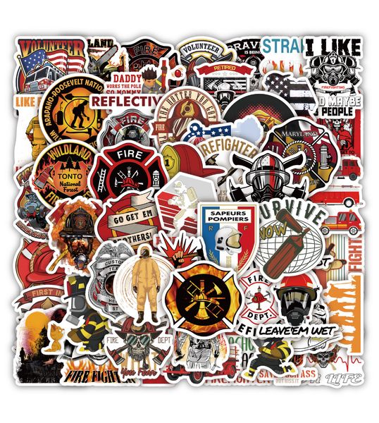 50pcs firefighter stickers skate accessories no-duplicate waterproof vinyl sticker for lapluggage phone case helmet guitar car decals
50pcs firefighter stickers skate accessories no-duplicate waterproof vinyl sticker for lapluggage phone case helmet guitar car decals