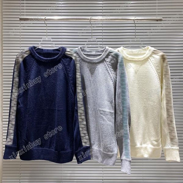 21ss designers sweaters luxury mens womens webbing jacquard letters man paris fashion tee tees street long sleeve luxurys b3025, White;black
21ss designers sweaters luxury mens womens webbing jacquard letters man paris fashion tee tees street long sleeve luxurys b3025, White;black
