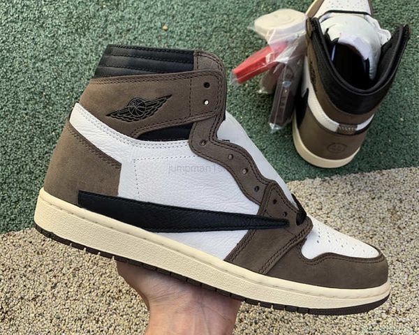 boots authentic high og 1 ts x jumpman 1s shoes brown leather mens sports sneakers send with box, Black
boots authentic high og 1 ts x jumpman 1s shoes brown leather mens sports sneakers send with box, Black