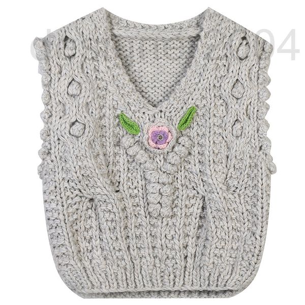 women's knits & tees designer 2021 autumn winter new short flower vest small fragrance loose knit pullover sweater women's lmjc, White
women's knits & tees designer 2021 autumn winter new short flower vest small fragrance loose knit pullover sweater women's lmjc, White