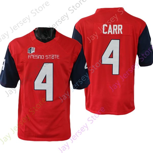 2022 new ncaa fresno state football jersey 4 derek carr college size youth red black
2022 new ncaa fresno state football jersey 4 derek carr college size youth red black