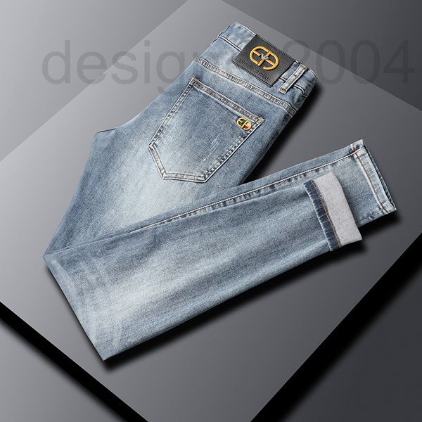 men's jeans designer light blue fashion brand summer thin slim fit little foot youth elastic washed casual pants foq2
men's jeans designer light blue fashion brand summer thin slim fit little foot youth elastic washed casual pants foq2