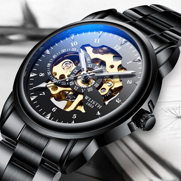 new men wristwatches mechanical automatic designer businesss watches stainless steel waterproof luminous wristwatch for male high-quality wi, Slivery;brown
new men wristwatches mechanical automatic designer businesss watches stainless steel waterproof luminous wristwatch for male high-quality wi, Slivery;brown