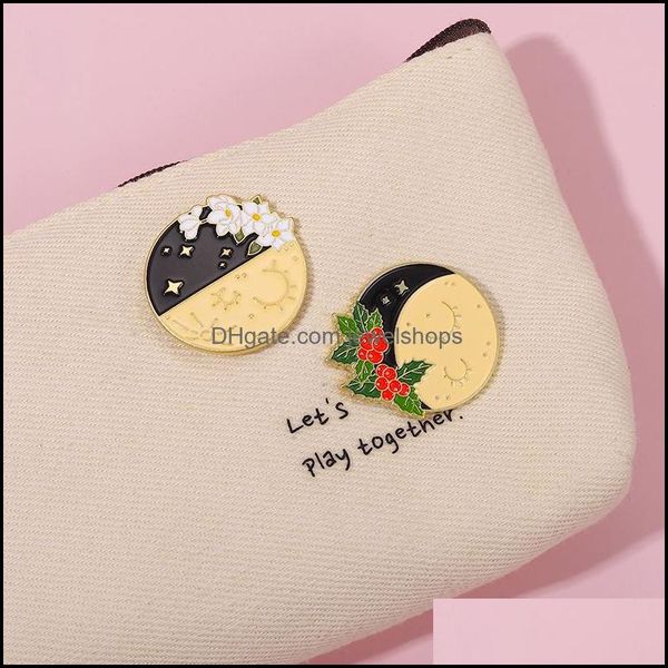 pins brooches alloy round moon star flowers brooch women buckle enamel clothes cor badge collar lapel pin european sweater cowboy ba dh9ug, Gray
pins brooches alloy round moon star flowers brooch women buckle enamel clothes cor badge collar lapel pin european sweater cowboy ba dh9ug, Gray