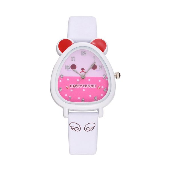 casual fashion cartoon dial kids watch colorful strap girls cute style quartz watch, Slivery;brown
casual fashion cartoon dial kids watch colorful strap girls cute style quartz watch, Slivery;brown