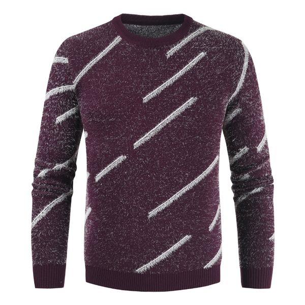 men's sweaters fashion mohair casual round collar pullover autumn winter slim o neck jumpers 220830, White;black
men's sweaters fashion mohair casual round collar pullover autumn winter slim o neck jumpers 220830, White;black
