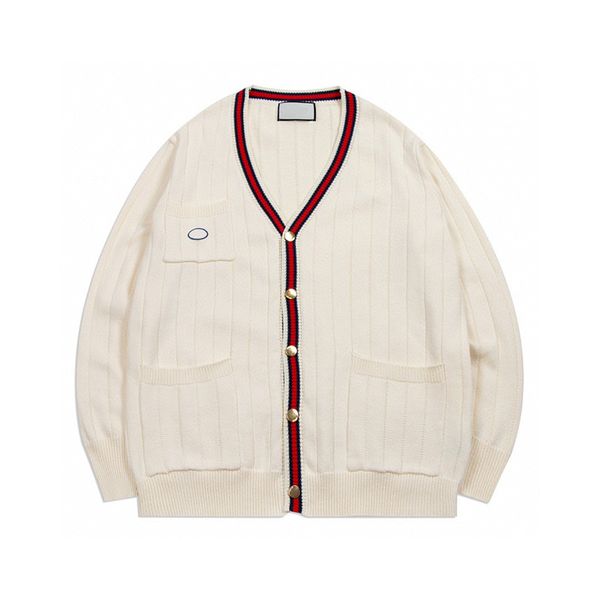 casual men cardigan sweaters striped designer sweater coats long sleeved knitted jackets spring autumn winter outerwear, White;black
casual men cardigan sweaters striped designer sweater coats long sleeved knitted jackets spring autumn winter outerwear, White;black
