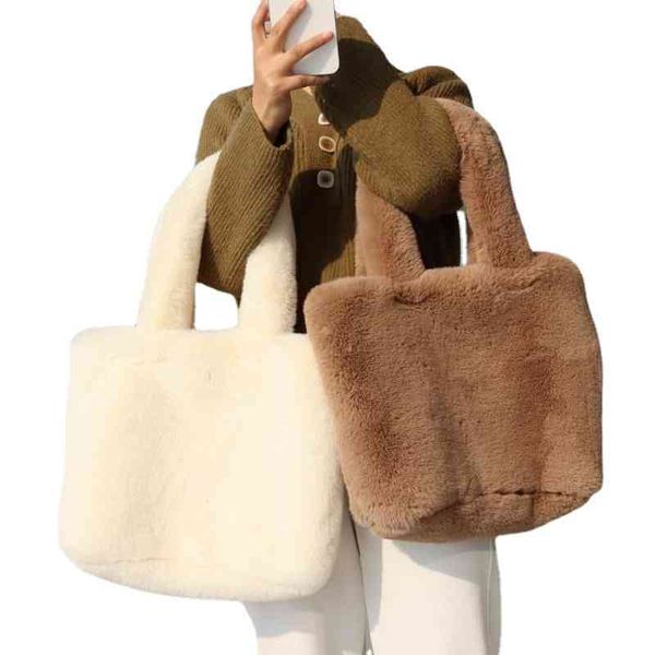 hbp totes handbags imitation fur tote bag women's one shoulder portable totebag versatile cute plush shopping bag women 220830
hbp totes handbags imitation fur tote bag women's one shoulder portable totebag versatile cute plush shopping bag women 220830