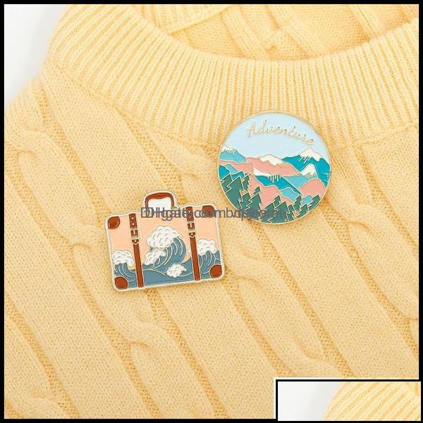 pins brooches pins brooches jewelry outdoor adventure travel bag shape circle mountain tree wave clothes badges alloy oil pai otlj7, Gray
pins brooches pins brooches jewelry outdoor adventure travel bag shape circle mountain tree wave clothes badges alloy oil pai otlj7, Gray