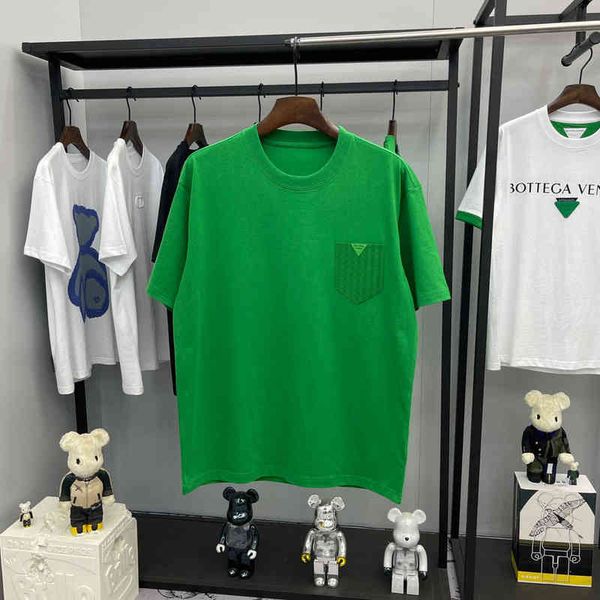 t shirt designer bv's classic brand bottega ven correct early bv green letter splicing couple's round neck trendy men's and w, White;black
t shirt designer bv's classic brand bottega ven correct early bv green letter splicing couple's round neck trendy men's and w, White;black