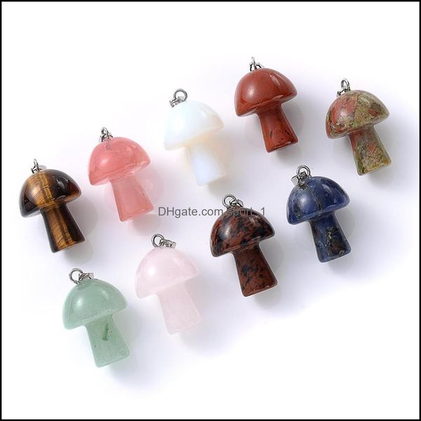 charms 2cm natural crystal stone mushroom charms rose quartz green brown stones pendant for diy jewelry making necklace wholes sport1 dhy39, Bronze;silver
charms 2cm natural crystal stone mushroom charms rose quartz green brown stones pendant for diy jewelry making necklace wholes sport1 dhy39, Bronze;silver