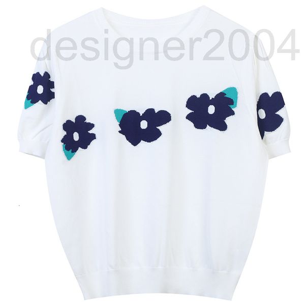 women's sweaters designer summer 2022 new color contrast flower embroidery casual temperament round neck short sleeve knit 14qt, White;black
women's sweaters designer summer 2022 new color contrast flower embroidery casual temperament round neck short sleeve knit 14qt, White;black