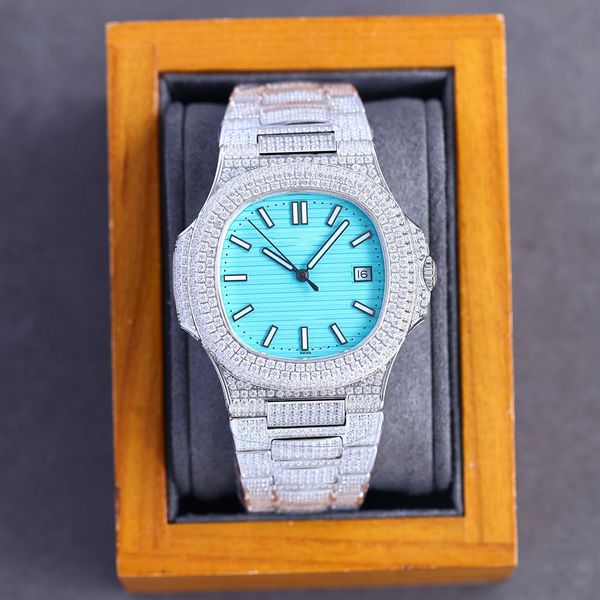 diamond mens watches automatic mechanical watch fashion waterproof design wristwatch for men gift 40mm orologio di lusso, Slivery;brown
diamond mens watches automatic mechanical watch fashion waterproof design wristwatch for men gift 40mm orologio di lusso, Slivery;brown
