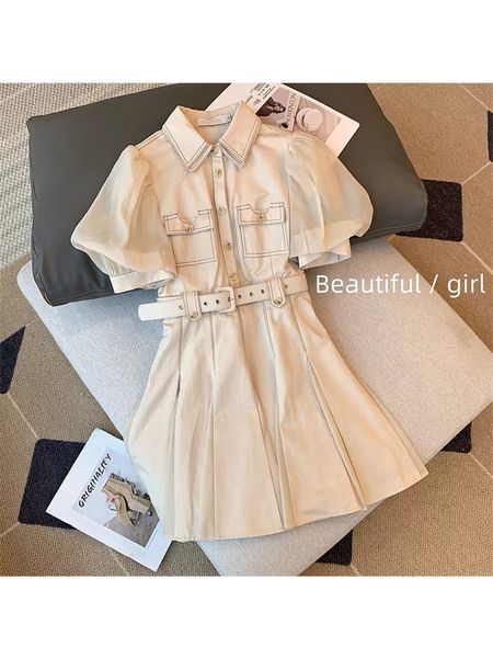 casual dresses women elegant puff sleeve dress summer lapel neck office lady solid a-line vestido fashion vintage skinny mini dresses ladies, Black;gray
casual dresses women elegant puff sleeve dress summer lapel neck office lady solid a-line vestido fashion vintage skinny mini dresses ladies, Black;gray