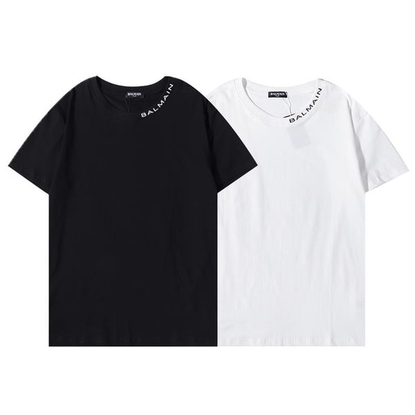 designer men's t shirt high-quality cotton soft silk slip over head short sleeves luxurious style fashionable and handsome q87246e, White;black
designer men's t shirt high-quality cotton soft silk slip over head short sleeves luxurious style fashionable and handsome q87246e, White;black