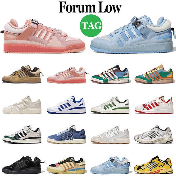 walking designer bad bunny forum 84 low casual shoes buckle cream core black blue tint easter egg patchwork women mens trainers outdoor spor
walking designer bad bunny forum 84 low casual shoes buckle cream core black blue tint easter egg patchwork women mens trainers outdoor spor