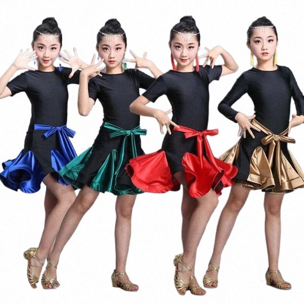 stage wear girls professional latin dancing dress kids ballroom salsa dance wear outfits children's party stage costumes long sleeve 50, Black;red
stage wear girls professional latin dancing dress kids ballroom salsa dance wear outfits children's party stage costumes long sleeve 50, Black;red