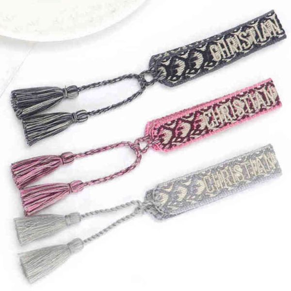 brand luxury fashion bracelets chains women men embroidered handmade woven signature tassel bangle adjustable friendship bangles holiday bea, Golden;silver
brand luxury fashion bracelets chains women men embroidered handmade woven signature tassel bangle adjustable friendship bangles holiday bea, Golden;silver
