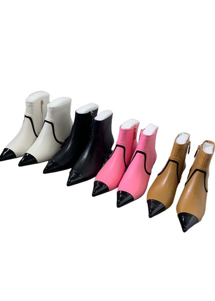 10a original quality patent leather calfskin tall boots with box luxury designer boots fashion monochrome light color winter warm large size, Black
10a original quality patent leather calfskin tall boots with box luxury designer boots fashion monochrome light color winter warm large size, Black
