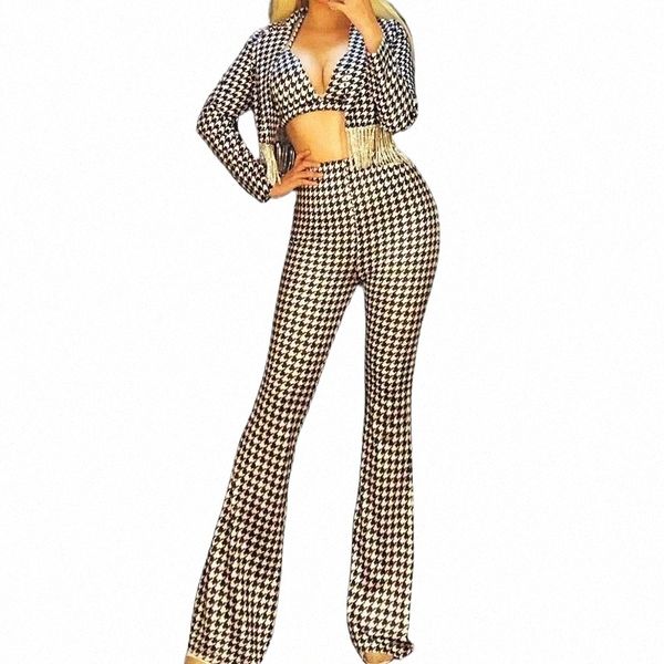 stage wear houndstooth pants suits long sleeve fringes coat personality performance costume workwear trousers women party evening stage wear, Black;red
stage wear houndstooth pants suits long sleeve fringes coat personality performance costume workwear trousers women party evening stage wear, Black;red