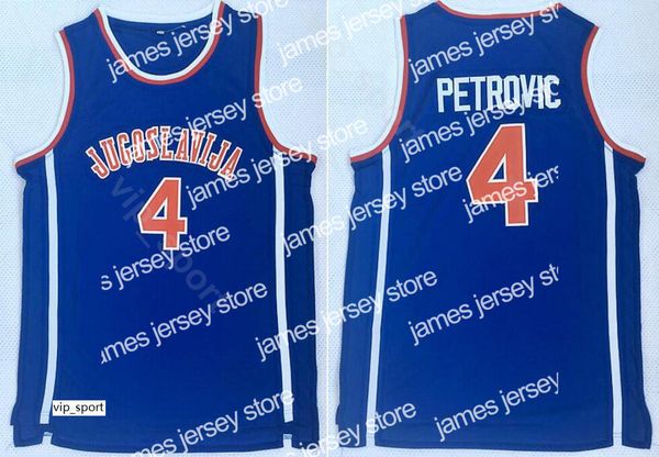 college basketball wears drazen petrovic jersey 4 men college basketball jugoslavija jersey sale university team blue breathable for sport f, Black
college basketball wears drazen petrovic jersey 4 men college basketball jugoslavija jersey sale university team blue breathable for sport f, Black