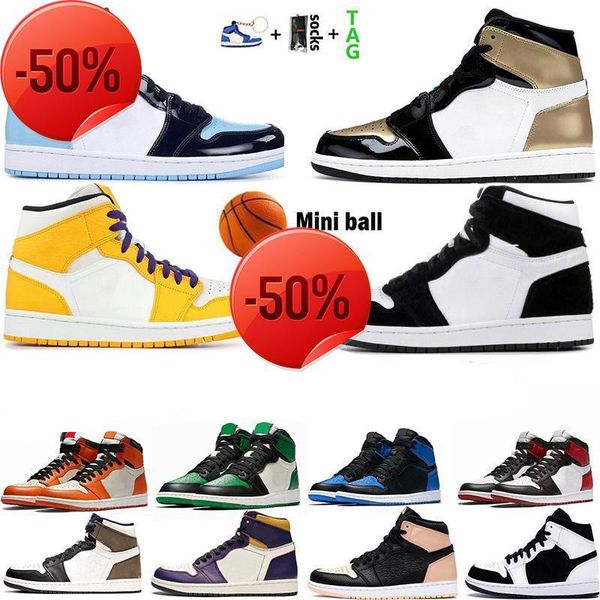 boots 2021 jumpman 1 1s mens basketball shoes obsidian unc university blue hyper royal twist silver toe dark mocha chicago sneakers trainers, Black
boots 2021 jumpman 1 1s mens basketball shoes obsidian unc university blue hyper royal twist silver toe dark mocha chicago sneakers trainers, Black