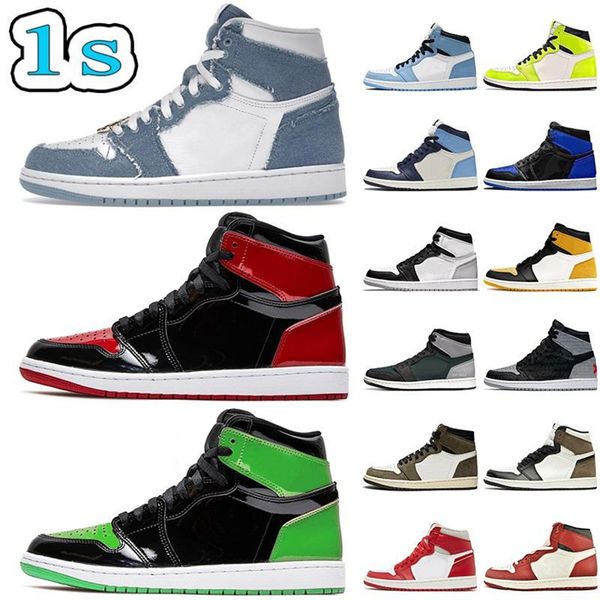 shoe jumpman 1 denim newstalgia chenille 1s basketball shoes high og women mens trainers white chicago cactus jack obsidian unc designer sne, Black
shoe jumpman 1 denim newstalgia chenille 1s basketball shoes high og women mens trainers white chicago cactus jack obsidian unc designer sne, Black