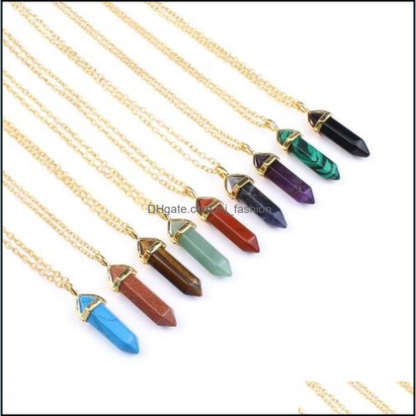 pendant necklaces gold hexagonal pointed reiki natural stones turquoise pink quartz pillar charms pendant necklace for w dhseller2010 dhndp, Silver
pendant necklaces gold hexagonal pointed reiki natural stones turquoise pink quartz pillar charms pendant necklace for w dhseller2010 dhndp, Silver