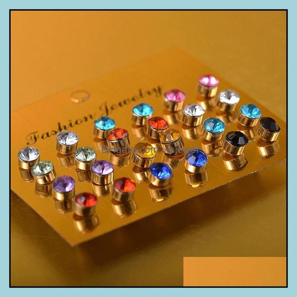 stud fashion hypoallergenic titanium colorf cubic zirconia crystal earrings for women men gifts drop delivery 2021 jewelry vipjewel dhhwl, Golden;silver
stud fashion hypoallergenic titanium colorf cubic zirconia crystal earrings for women men gifts drop delivery 2021 jewelry vipjewel dhhwl, Golden;silver