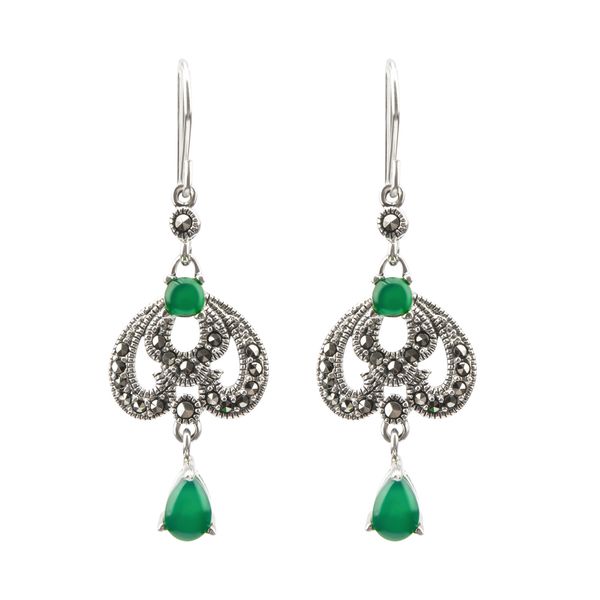ladies elegant dangles s925 sterling silver heart earrings inlaid emerald women fashion vintage jewelry christmas birthday gift
ladies elegant dangles s925 sterling silver heart earrings inlaid emerald women fashion vintage jewelry christmas birthday gift