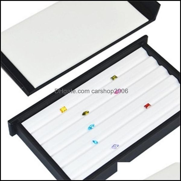 jewelry boxes new quality mute magnet er superior leather diamond display box mini stone storage case gemstone jewelry holder organiz dhl3w, Black;white
jewelry boxes new quality mute magnet er superior leather diamond display box mini stone storage case gemstone jewelry holder organiz dhl3w, Black;white