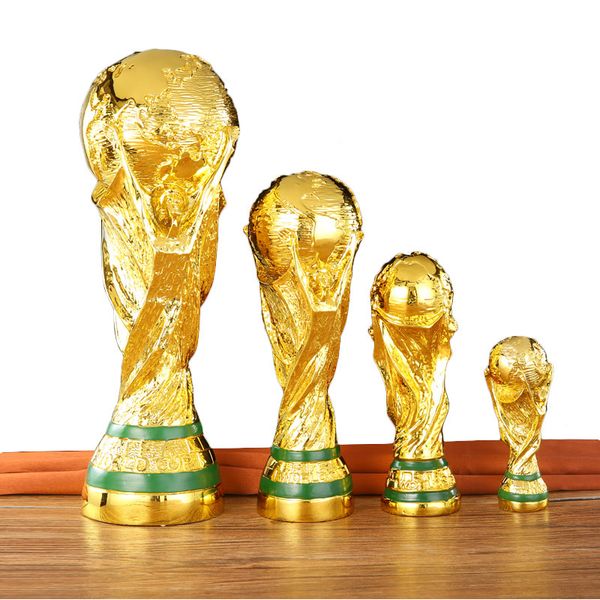 2022 qatar world collectable soccer trophys golden resin world european cup mascot trophies champion award souvenir for gift home decoration
2022 qatar world collectable soccer trophys golden resin world european cup mascot trophies champion award souvenir for gift home decoration