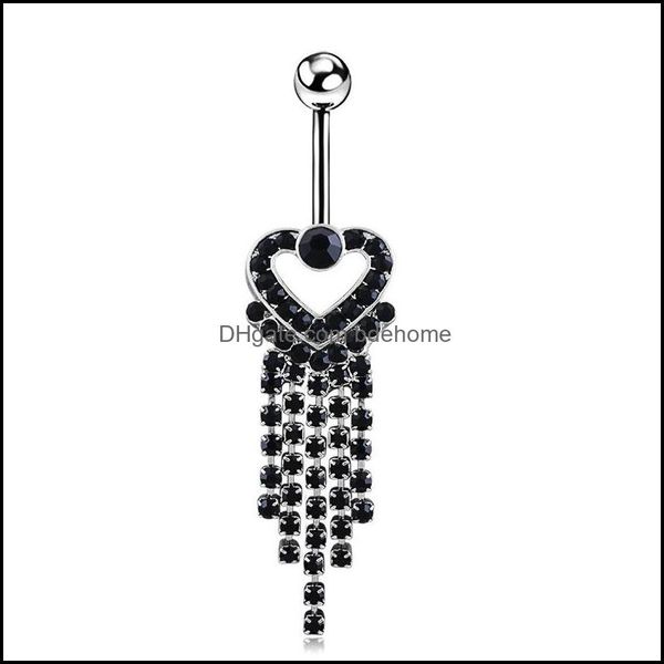 navel bell button rings d0107 heart belly navel button ring 427c3 drop delivery 2021 jewelry body bdehome dhdd3, Silver
navel bell button rings d0107 heart belly navel button ring 427c3 drop delivery 2021 jewelry body bdehome dhdd3, Silver
