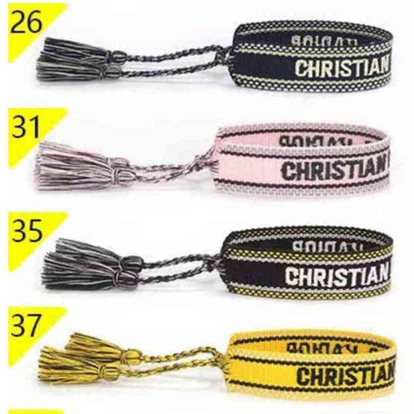 brand classic fashion bangles jewelry men women handmade cotton signture embroidery bracelet designers woven bangle fabrics luxury bracelets, Black
brand classic fashion bangles jewelry men women handmade cotton signture embroidery bracelet designers woven bangle fabrics luxury bracelets, Black