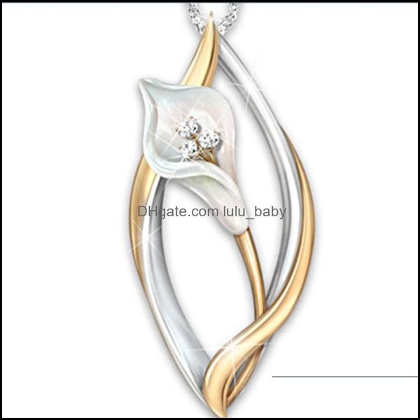 pendant necklaces tips pendant necklaces jewelry accessories leaf shape gold plated alloy women necklace chain valentines da lulubaby dh6rs, Silver