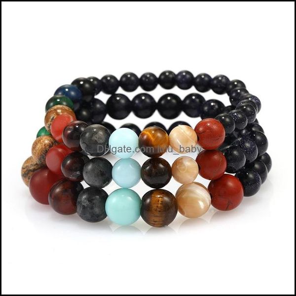 beaded strands galaxy eight planets beaded bracelet men natural stone universe solar system yoga chakra bracelets for women lulubaby dhtff, Black
beaded strands galaxy eight planets beaded bracelet men natural stone universe solar system yoga chakra bracelets for women lulubaby dhtff, Black