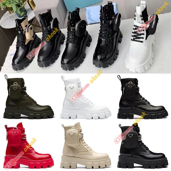 women designers rois monolith boots ankle nylon combat boot real leather mens designer boot winter martin ankled pouch attached ankles with, Black
women designers rois monolith boots ankle nylon combat boot real leather mens designer boot winter martin ankled pouch attached ankles with, Black