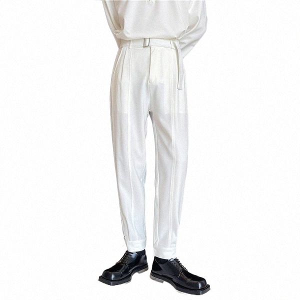 men's pants men's pants korean style chic harem men solid black white man trouser with belt spring summer tapered ankle length cas
men's pants men's pants korean style chic harem men solid black white man trouser with belt spring summer tapered ankle length cas