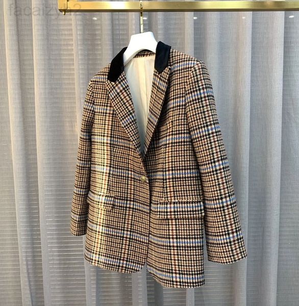 women's suits & blazers designer house autumn / winter 20 french style small fragrance color contrast collar one button grid pattern su, White;black
women's suits & blazers designer house autumn / winter 20 french style small fragrance color contrast collar one button grid pattern su, White;black