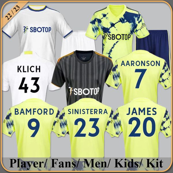 22 23 soccer jersey 2022 2023 home football shirt firpo bamford diego rodrigo leeds men kids kits uniform, Black;yellow
22 23 soccer jersey 2022 2023 home football shirt firpo bamford diego rodrigo leeds men kids kits uniform, Black;yellow