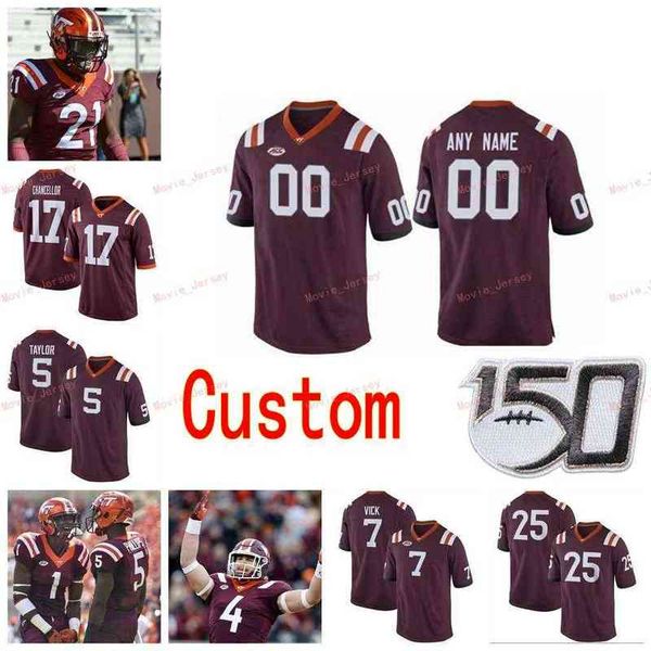 american college football wear stitched custom 80 kaleb smith 82 james mitchell 83 tayvion robinson virginia tech hokies college men women y, Black
american college football wear stitched custom 80 kaleb smith 82 james mitchell 83 tayvion robinson virginia tech hokies college men women y, Black